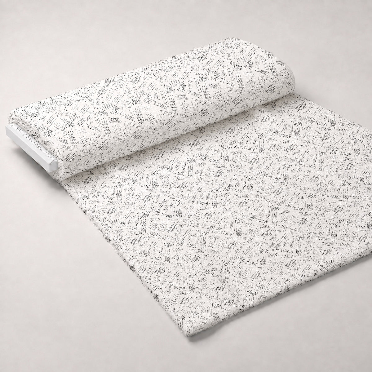 Antique Script Pattern 5 Minky Fabric — plush minky unrolled bolt preview (mv-minky-v1:bolt)