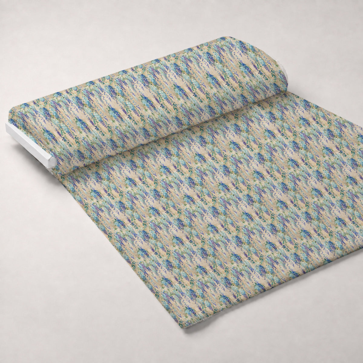Art Nouveau Wisteria Vines Pattern 1 Minky Fabric — plush minky unrolled bolt preview (mv-minky-v1:bolt)