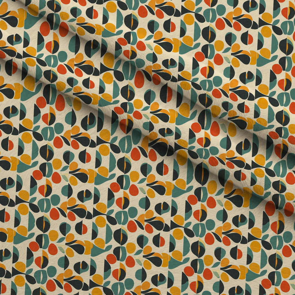 Atomic Diamonds Pattern 7 Minky Fabric — plush minky folded close-up preview (mv-minky-v1:lying)