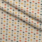 Atomic Diamonds Pattern 8 Minky Fabric — plush minky folded close-up preview (mv-minky-v1:lying)