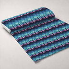 Aurora Pines Pattern 13 Minky Fabric — plush minky unrolled bolt preview (mv-minky-v1:bolt)