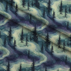 Aurora Pines Pattern 18 Minky Fabric — plush minky folded close-up preview (mv-minky-v1:lying)