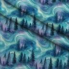 Aurora Pines Pattern 23 Minky Fabric — plush minky folded close-up preview (mv-minky-v1:lying)