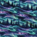 Aurora Pines Pattern 24 Minky Fabric — plush minky folded close-up preview (mv-minky-v1:lying)