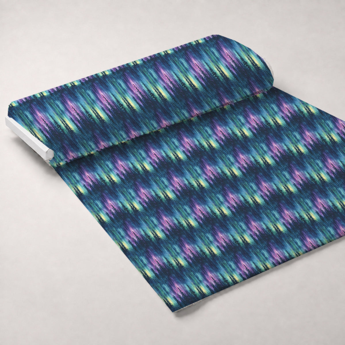 Aurora Pines Pattern 25 Minky Fabric — plush minky unrolled bolt preview (mv-minky-v1:bolt)