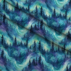 Aurora Pines Pattern 26 Minky Fabric — plush minky folded close-up preview (mv-minky-v1:lying)