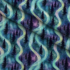 Aurora Pines Pattern 28 Minky Fabric — plush minky folded close-up preview (mv-minky-v1:lying)