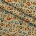 Autumn Harvest Reverie Pattern 12 Minky Fabric — plush minky folded close-up preview (mv-minky-v1:lying)