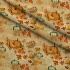 Autumn Harvest Reverie Pattern 6 Minky Fabric — plush minky folded close-up preview (mv-minky-v1:lying)