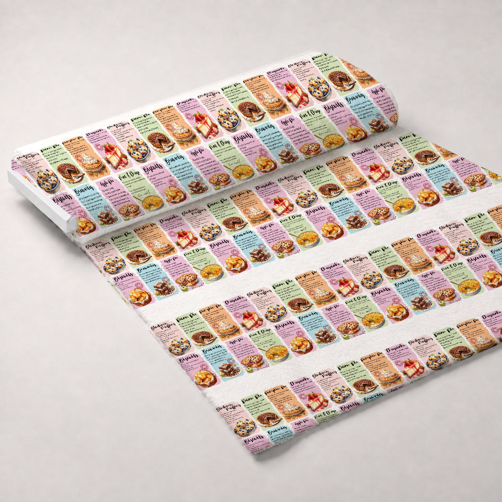 Bakery Bliss Pattern 2 Minky Fabric — plush minky unrolled bolt preview (mv-minky-v1:bolt)