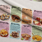 Bakery Bliss Pattern 2 Minky Fabric — plush minky folded close-up preview (mv-minky-v1:lying)