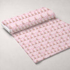 Beary Sweet Party Pattern 4 Minky Fabric — plush minky unrolled bolt preview (mv-minky-v1:bolt)