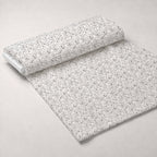 Black and White Cat Doodles Minky Fabric — plush minky unrolled bolt preview (mv-minky-v1:bolt)