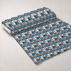 Blue Ribbon Homestead Pattern 11 Minky Fabric — plush minky unrolled bolt preview (mv-minky-v1:bolt)