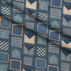 Blue Ribbon Homestead Pattern 3 Minky Fabric — plush minky folded close-up preview (mv-minky-v1:lying)