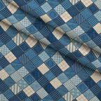 Blue Ribbon Homestead Pattern 5 Minky Fabric — plush minky folded close-up preview (mv-minky-v1:lying)