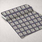 Blue Ribbon Homestead Pattern 8 Minky Fabric — plush minky unrolled bolt preview (mv-minky-v1:bolt)