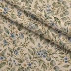 Blue Rose Heirloom Pattern 5 Minky Fabric — plush minky folded close-up preview (mv-minky-v1:lying)