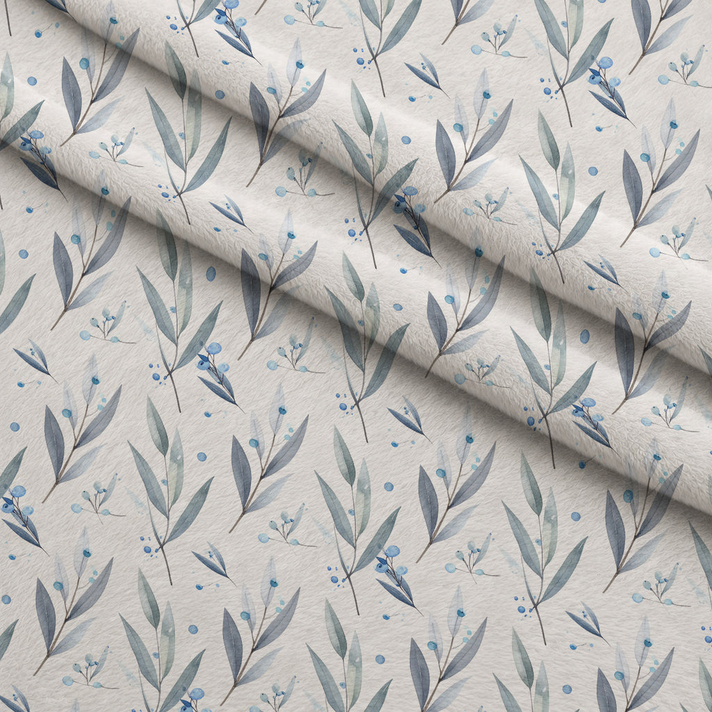 Blueberry Pine Prelude Pattern 10 Minky Fabric — plush minky folded close-up preview (mv-minky-v1:lying)