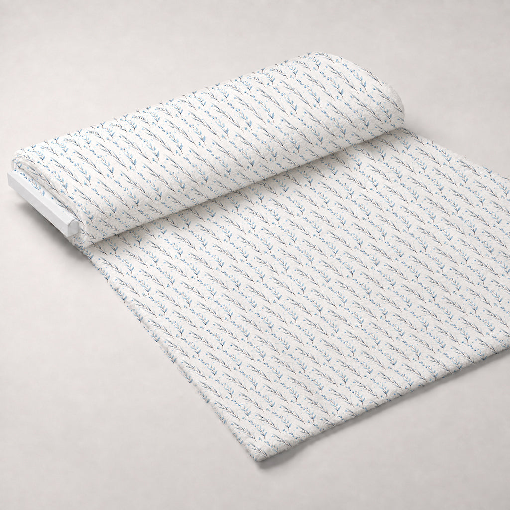 Blueberry Pine Prelude Pattern 11 Minky Fabric — plush minky unrolled bolt preview (mv-minky-v1:bolt)