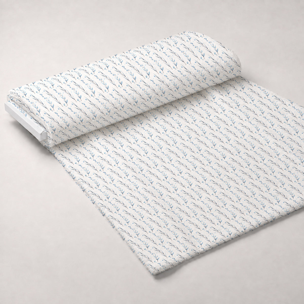 Blueberry Pine Prelude Pattern 11 Minky Fabric — plush minky unrolled bolt preview (mv-minky-v1:bolt)