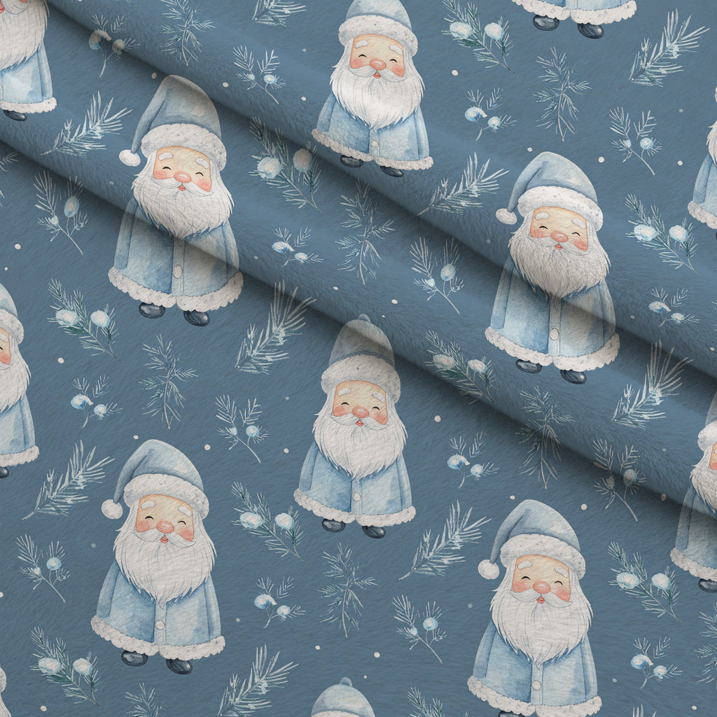 Blueberry Pine Prelude Pattern 19 Minky Fabric — plush minky folded close-up preview (mv-minky-v1:lying)