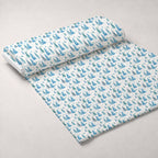 Blueberry Pine Prelude Pattern 22 Minky Fabric — plush minky unrolled bolt preview (mv-minky-v1:bolt)