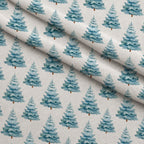Blueberry Pine Prelude Pattern 23 Minky Fabric — plush minky folded close-up preview (mv-minky-v1:lying)