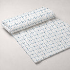 Blueberry Pine Prelude Pattern 25 Minky Fabric — plush minky unrolled bolt preview (mv-minky-v1:bolt)