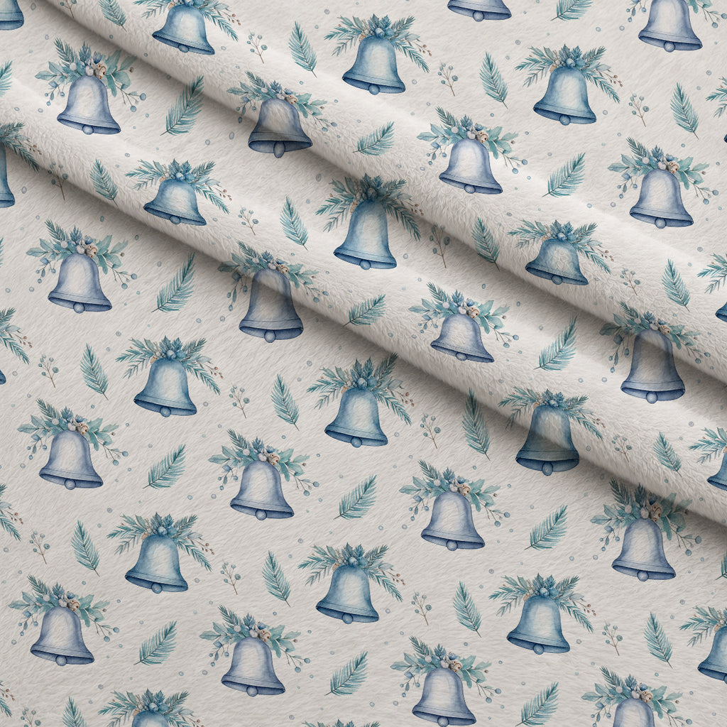 Blueberry Pine Prelude Pattern 27 Minky Fabric — plush minky folded close-up preview (mv-minky-v1:lying)