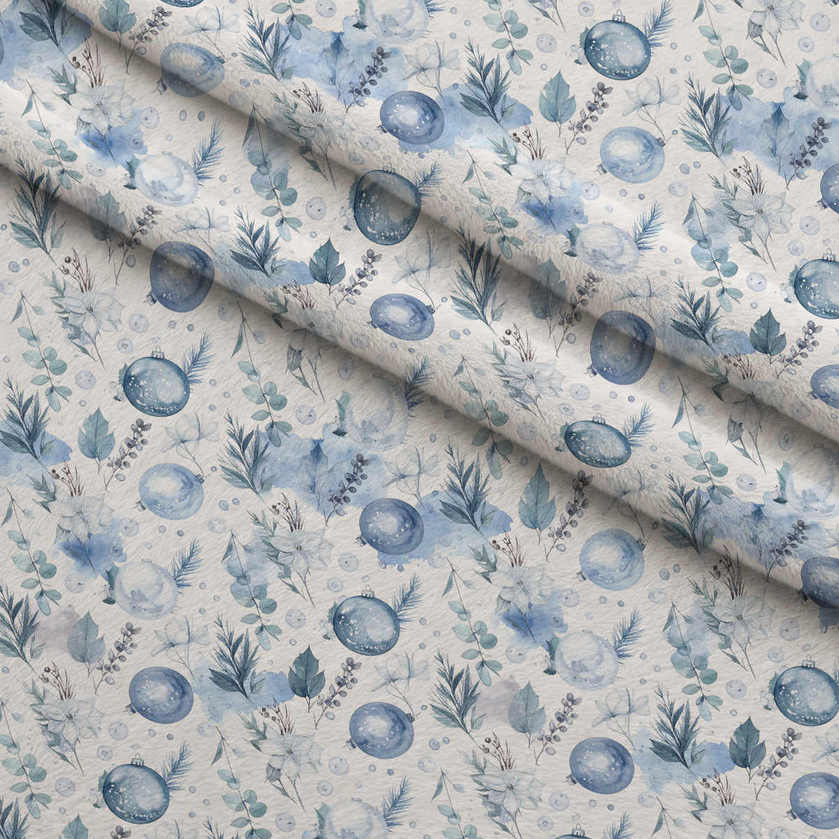 Blueberry Pine Prelude Pattern 29 Minky Fabric — plush minky folded close-up preview (mv-minky-v1:lying)