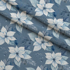 Blueberry Pine Prelude Pattern 30 Minky Fabric — plush minky folded close-up preview (mv-minky-v1:lying)