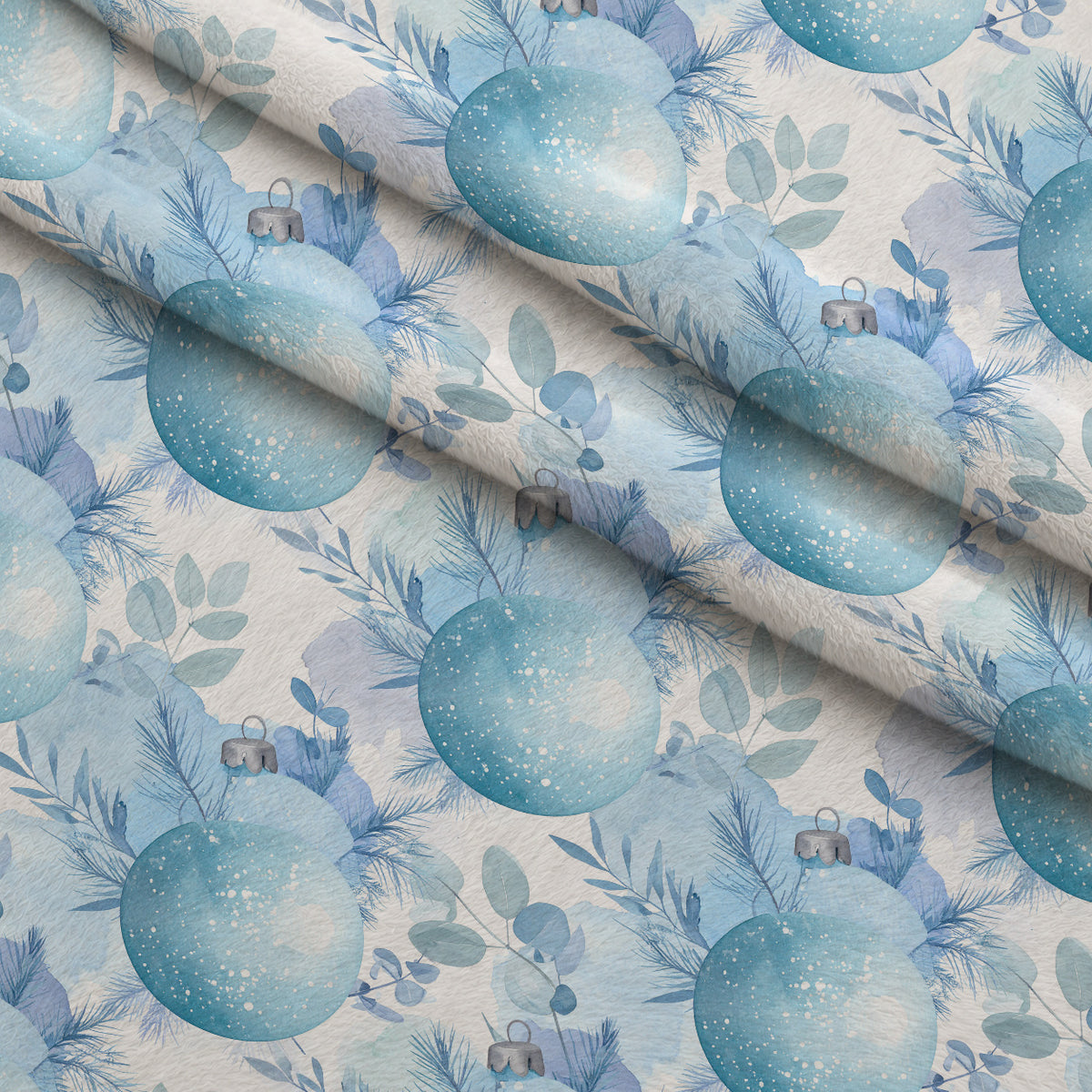 Blueberry Pine Prelude Pattern 7 Minky Fabric — plush minky folded close-up preview (mv-minky-v1:lying)