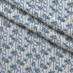 Blueberry Snowfall Wishes Pattern 1 Minky Fabric — plush minky folded close-up preview (mv-minky-v1:lying)