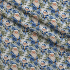 Blueberry Snowfall Wishes Pattern 2 Minky Fabric — plush minky folded close-up preview (mv-minky-v1:lying)