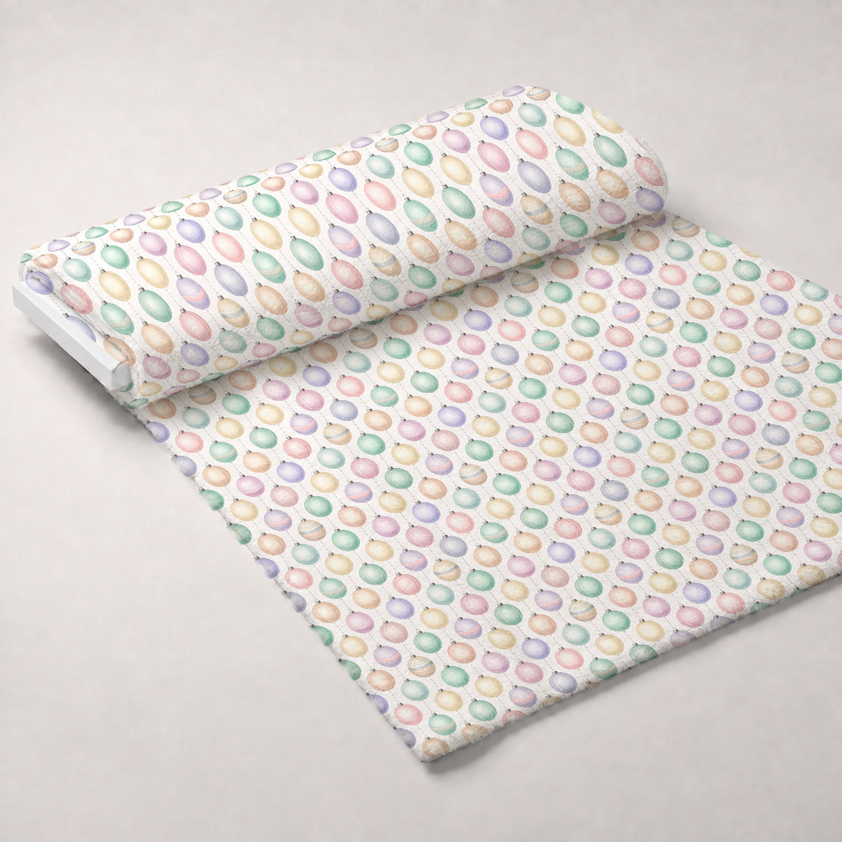 Blush Alpine Reverie Pattern 13 Minky Fabric — plush minky unrolled bolt preview (mv-minky-v1:bolt)