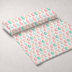 Blush Alpine Reverie Pattern 14 Minky Fabric — plush minky unrolled bolt preview (mv-minky-v1:bolt)