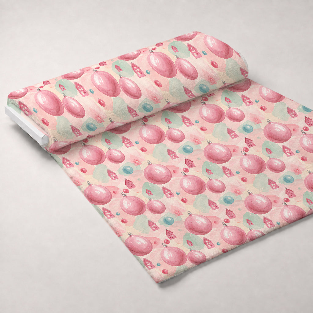 Blush Alpine Reverie Pattern 17 Minky Fabric — plush minky unrolled bolt preview (mv-minky-v1:bolt)