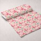 Blush Alpine Reverie Pattern 17 Minky Fabric — plush minky unrolled bolt preview (mv-minky-v1:bolt)