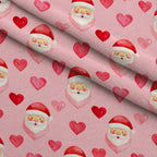Blush Alpine Reverie Pattern 18 Minky Fabric — plush minky folded close-up preview (mv-minky-v1:lying)
