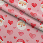 Blush Alpine Reverie Pattern 19 Minky Fabric — plush minky folded close-up preview (mv-minky-v1:lying)