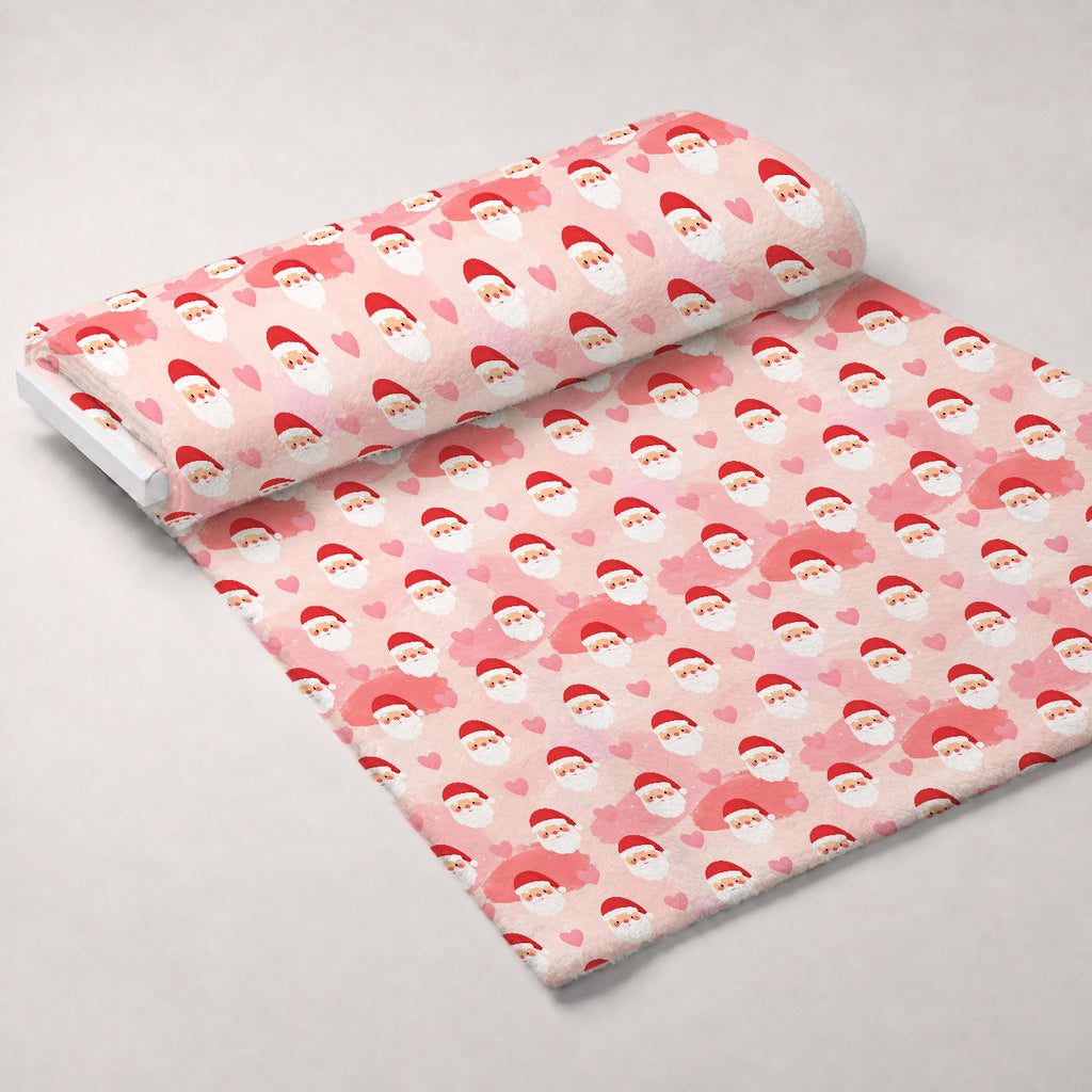 Blush Alpine Reverie Pattern 2 Minky Fabric — plush minky unrolled bolt preview (mv-minky-v1:bolt)