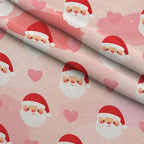 Blush Alpine Reverie Pattern 2 Minky Fabric — plush minky folded close-up preview (mv-minky-v1:lying)