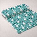 Blush Alpine Reverie Pattern 25 Minky Fabric — plush minky unrolled bolt preview (mv-minky-v1:bolt)