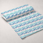 Blush Alpine Reverie Pattern 4 Minky Fabric — plush minky unrolled bolt preview (mv-minky-v1:bolt)