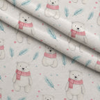 Blush Alpine Reverie Pattern 5 Minky Fabric — plush minky folded close-up preview (mv-minky-v1:lying)