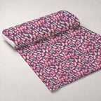 Blush Flutter Pattern 2 Minky Fabric — plush minky unrolled bolt preview (mv-minky-v1:bolt)