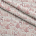 Blush Snowfall Pattern 17 Minky Fabric — plush minky folded close-up preview (mv-minky-v1:lying)