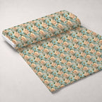 Blushwood Blossom Pattern 7 Minky Fabric — plush minky unrolled bolt preview (mv-minky-v1:bolt)