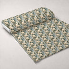 Blushwood Blossom Pattern 8 Minky Fabric — plush minky unrolled bolt preview (mv-minky-v1:bolt)